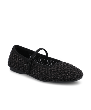 The Hummingbird Mary Jane - Black Openweave