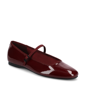 The Hummingbird Mary Jane - Burgundy Patent